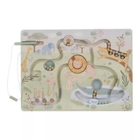 Labirint magnetic din lemn FSC - Safari Friends - Little Dutch
