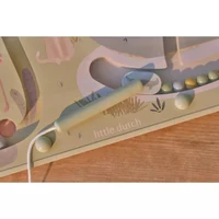 Labirint magnetic din lemn FSC - Safari Friends - Little Dutch 3