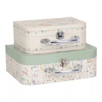 Valiza decorativa - set 2 bucati - Safari Friends - Little Dutch 2