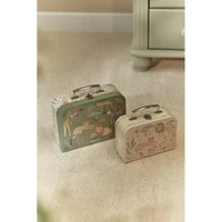 Valiza decorativa - set 2 bucati - Safari Friends - Little Dutch 3