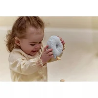 Jucarie din lemn FSC si textil pentru stivuire - Safari Friends - Little Dutch 3