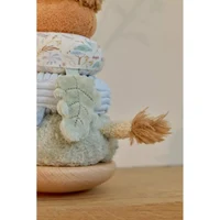 Jucarie din lemn FSC si textil pentru stivuire - Safari Friends - Little Dutch 5