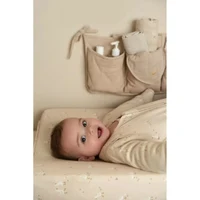 Sac de dormit din bumbac organic pentru iarna cu maneci detasabile - 60 cm - Little Goose - Little Dutch 6
