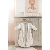Sac de dormit 2 in 1 pentru 4 anotimpuri din bumbac organic - Safari Wonders - 70 cm - Little Dutch 5