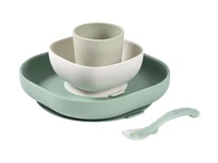 Set de masa Beaba 4 piese Sage Green/MistyGreen