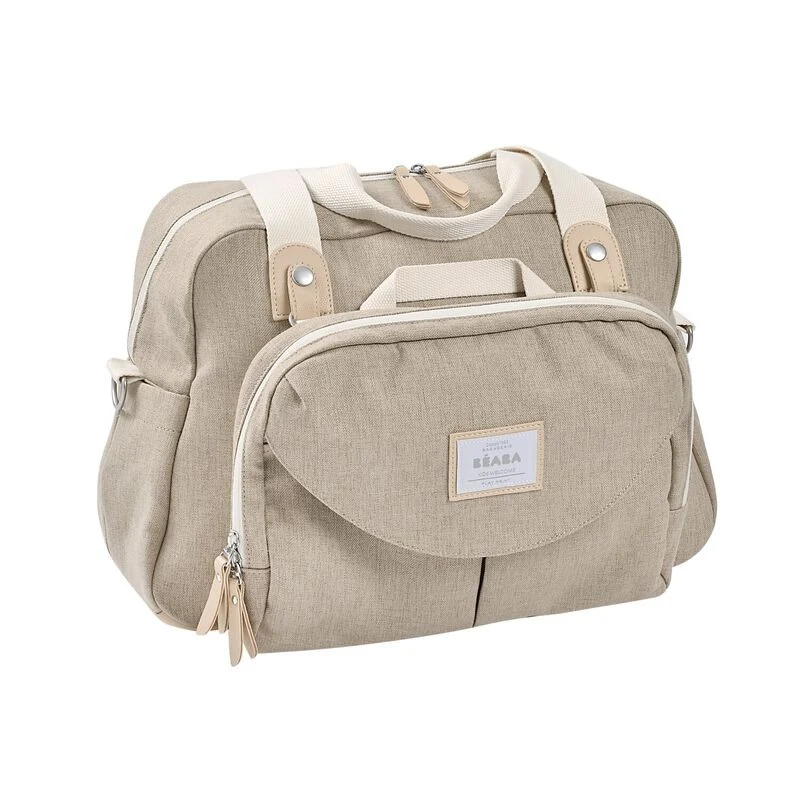 Geanta de infasat Beaba Geneve II Heather Gazelle 3
