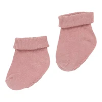 Носочки из органического хлопка — Vintage Pink — Little Pink Flowers — Little Dutch — 3 месяца 2