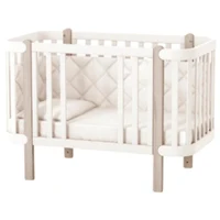 Veres Детская кроватка, 120×60 см, LD5 Monaco Белый/Капучино 4