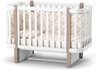 Veres Детская кроватка, 120×60 см, LD5 Monaco Белый/Капучино