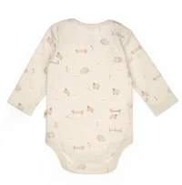 Body cu mânecă lungă BabyCosy Cream 2 buc (18-24L) 3
