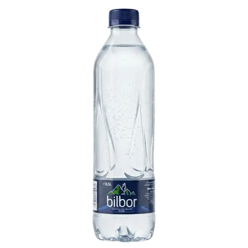 BILBOR apa minerala naturala necarbogazificata (plata) 0,5L