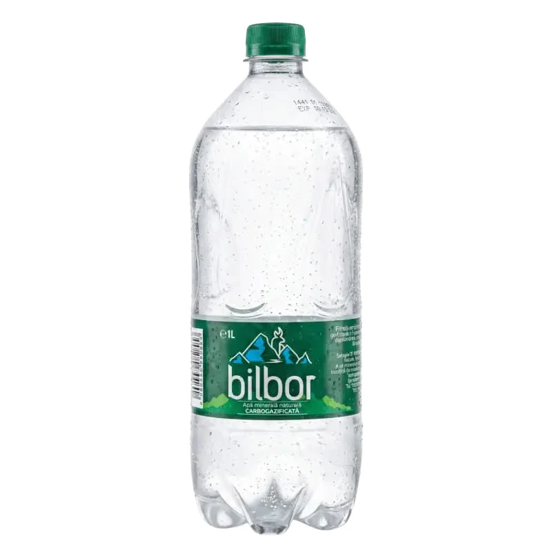 BILBOR apa minerala naturala carbogazificata 1 L 2
