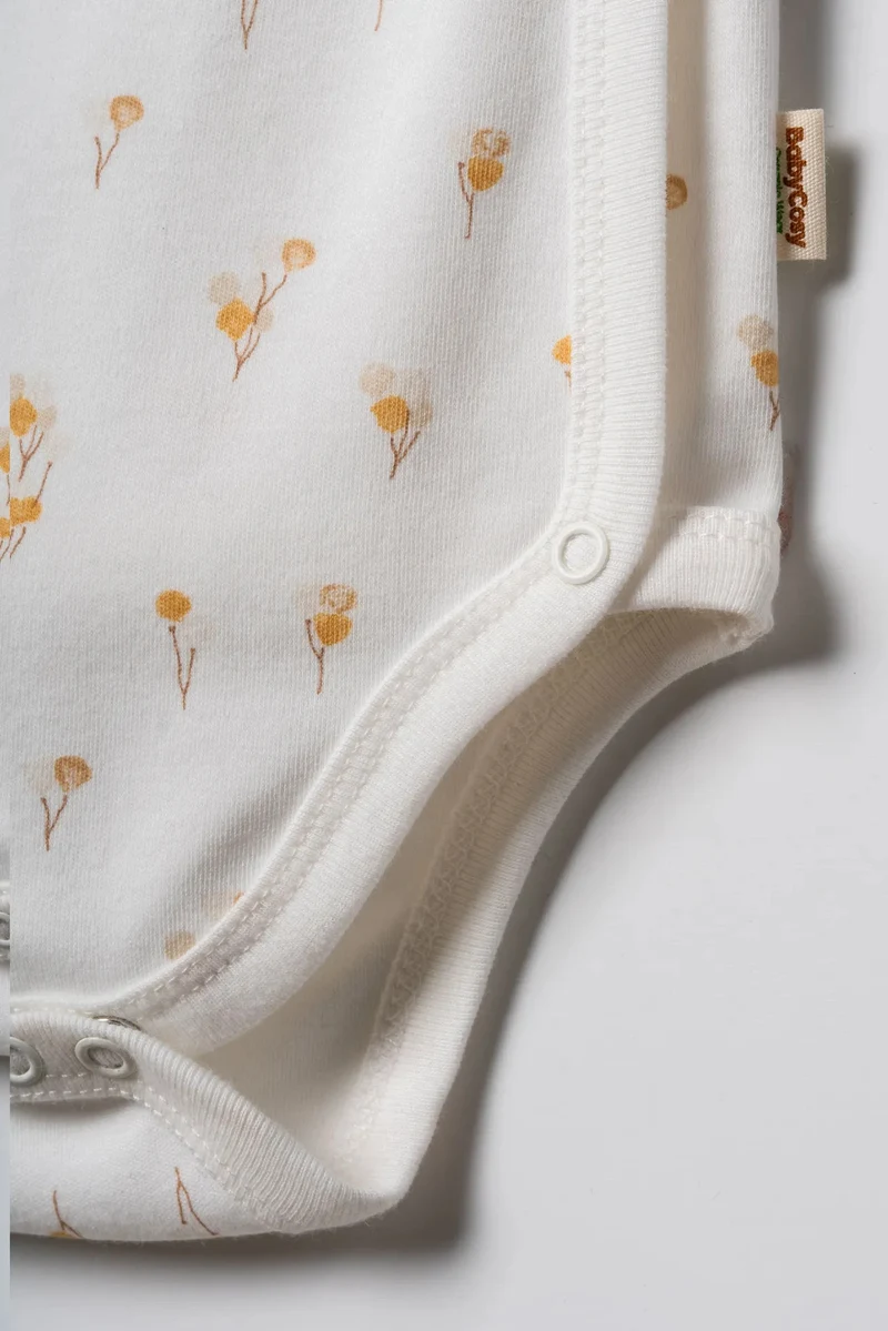 Body kimono cu mâneca lungă BabyCosy 2 buc 4