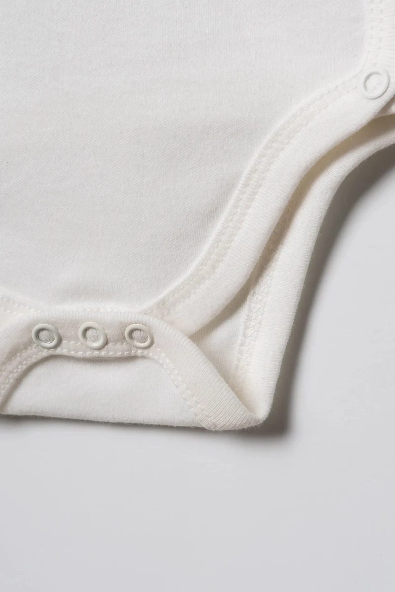 Body kimono cu mâneca lungă BabyCosy 2 buc 5
