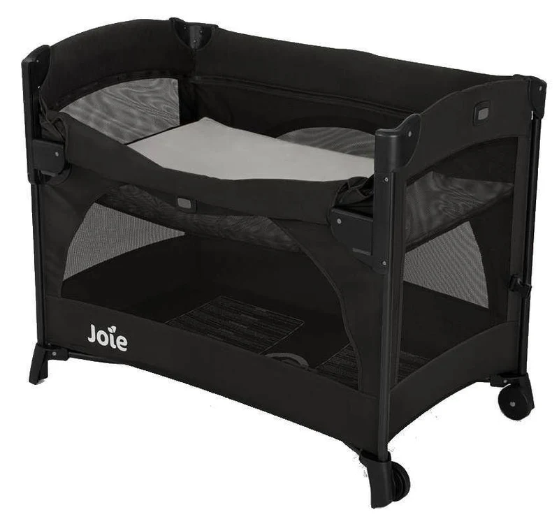Складная кроватка-co-sleeper Joie Kubbie Sleep Shale 4