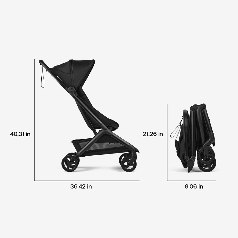 Коляска Bugaboo Butterfly 2 Black/Forest Green 13
