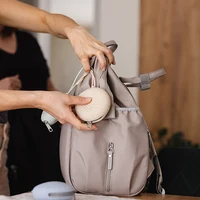 Carcasa din silicon pentru suzetă Bej, Babyono 14