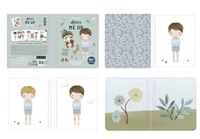 Книга с заданиями для детей - Dress me Up - Jim & Friends - Forest Friends - Little Dutch 3