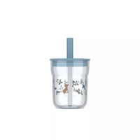 Pahar cu pai pentru copii - 250 ml - Forest Friends - Little Dutch 2