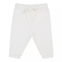 Pantaloni din catifea de bumbac organic - Soft White - Vintage Sunny Stripes - Little Dutch - 74