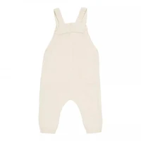 Вязаный комбинезон из смеси шерсти для малышей – Soft White – Vintage Sunny Stripes – Little Dutch 2