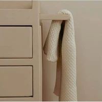 Patura tricotata Pure Soft White 70x100 cm - Little Dutch 3