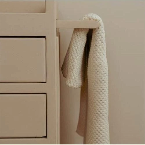 Patura tricotata Pure Soft White 70x100 cm - Little Dutch 3