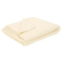 Patura tricotata Pure Soft White 70x100 cm - Little Dutch