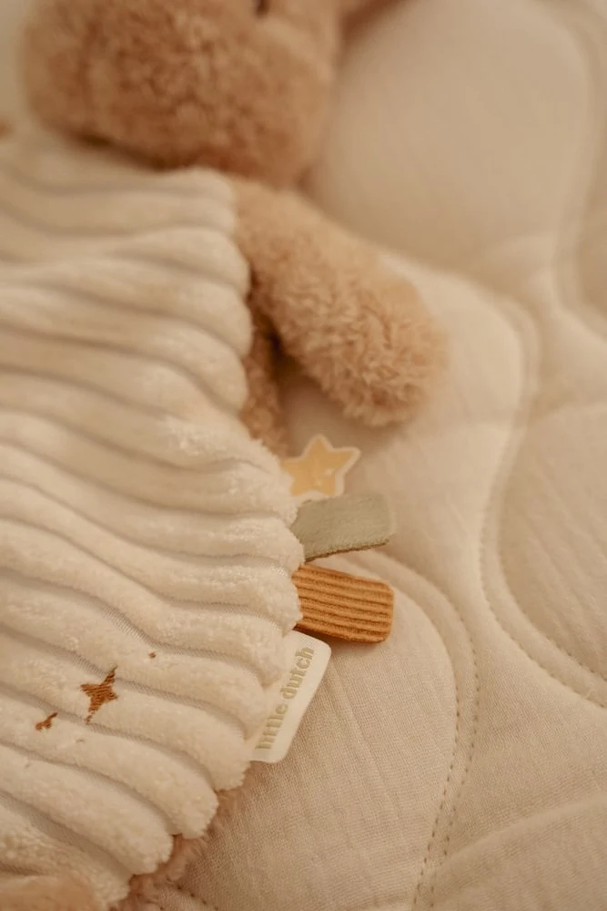 Jucarie paturica pentru bebelusi - Bunny - Newborn Naturals - Little Dutch 3