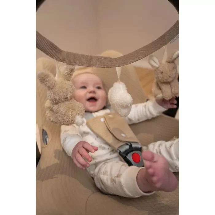 Jucarie senzoriala pentru carucior - Baby Bunny - Little Dutch 3