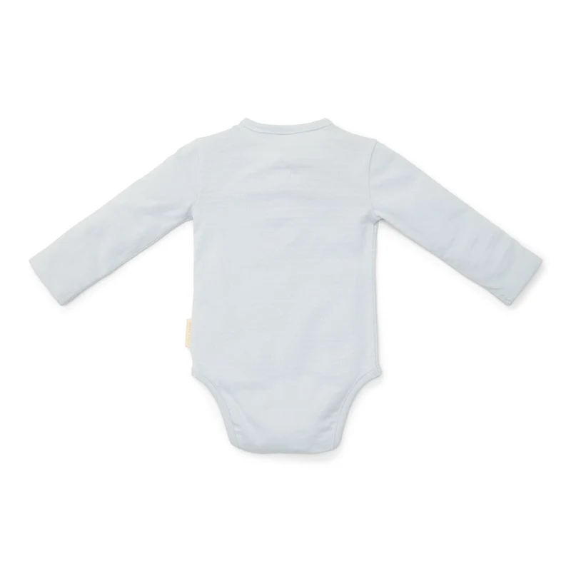 Боди с длинным рукавом – Baby Blue – Little Dutch – размер 74 2