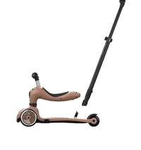Trotineta cu maner Push and Go Highway Kick 1 Mocha Scoot&Ride 6