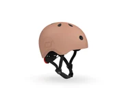Casca de protectie pentru copii, cu sistem de reglare, Scoot & Ride Mocha, S-M, 3 ani+