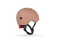 Casca de protectie pentru copii, cu sistem de reglare, Scoot & Ride Mocha, S-M, 3 ani+ 2
