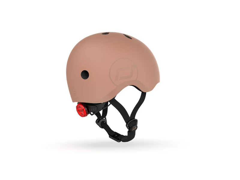 Casca de protectie pentru copii, cu sistem de reglare, Scoot & Ride Mocha, S-M, 3 ani+ 2