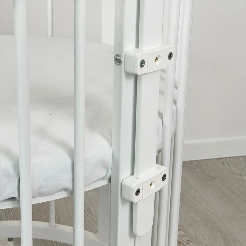 Suport pentru baldachin din lemn pentru Smart Bed Alb IngVart 3