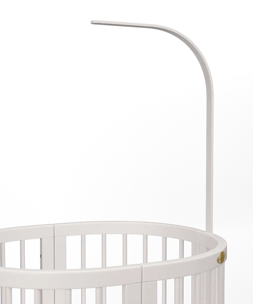 Suport pentru baldachin din lemn pentru Smart Bed Alb IngVart