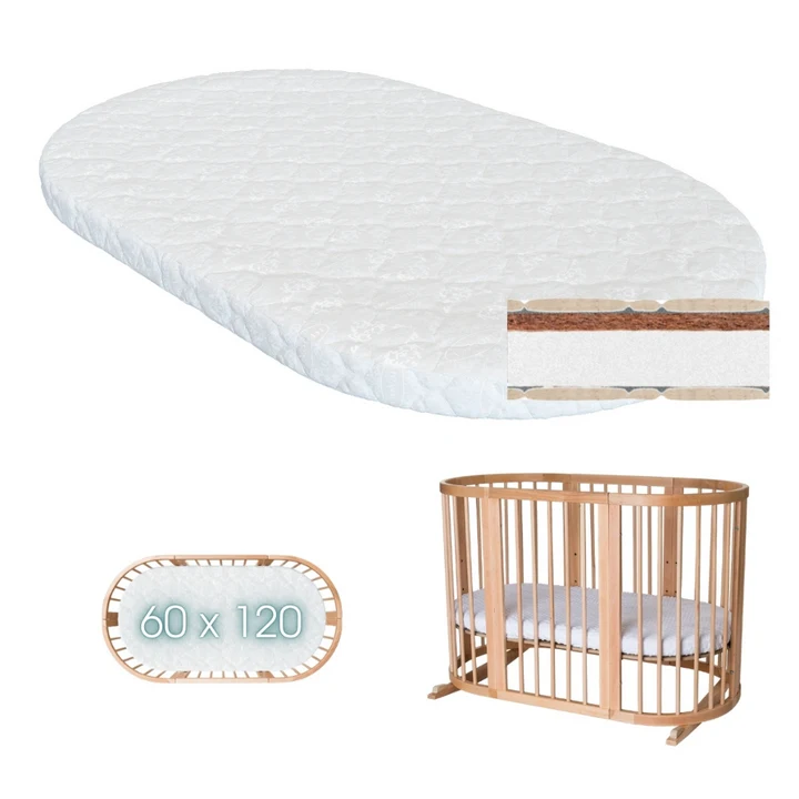Saltea pentru patucul Fly Cocos+spuma+latex 136*66*11 2