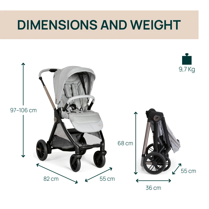 Carucior Chicco Bellagio, Lunar Rock 3