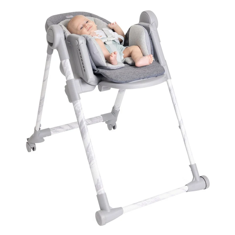 Scaun de masa Chicco Polly Armonia CARRARA, 6luni+ 3