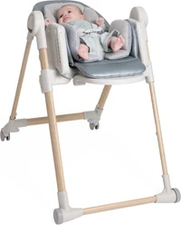 Scaun de masa Chicco Polly Armonia Greenery, 6luni+ 3