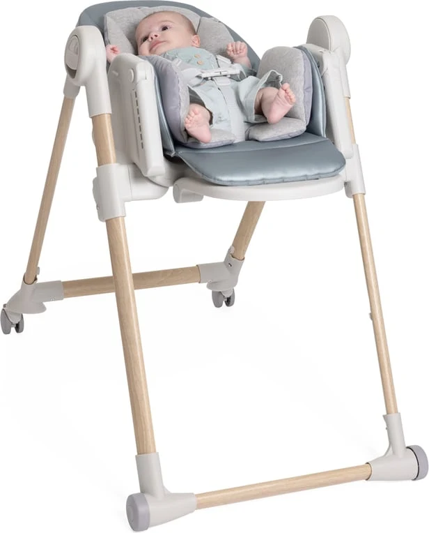 Scaun de masa Chicco Polly Armonia Greenery, 6luni+ 3