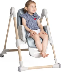 Scaun de masa Chicco Polly Armonia Greenery, 6luni+ 4