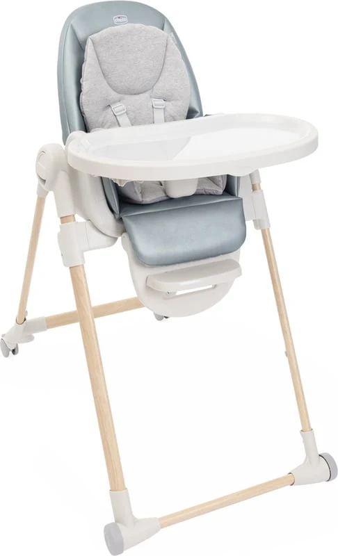 Scaun de masa Chicco Polly Armonia Greenery, 6luni+ 2