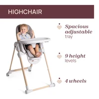 Scaun de masa Chicco Polly Armonia Scandinavian, 6luni+ 4