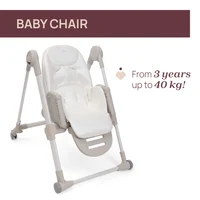 Scaun de masa Chicco Polly Armonia Motherpearl, 6luni+ 4