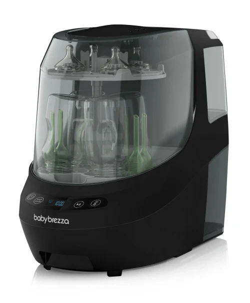 Аппарат для мытья, стерилизации и сушки бутылочек Baby Brezza Bottle Washer Pro All Black
