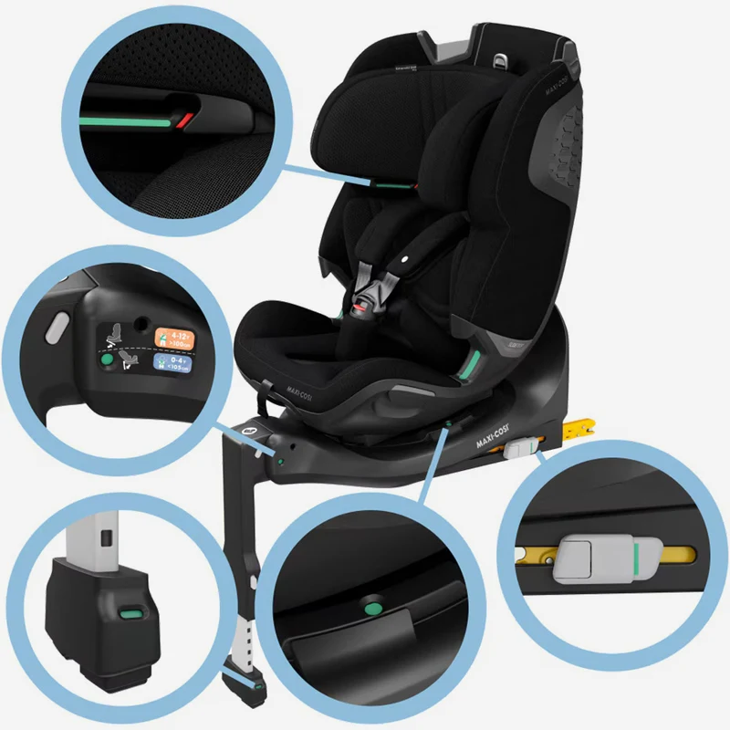 Автокресло Maxi-Cosi EMERALD 360 PRO – Authentic Black 12