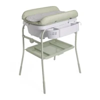 Cadita cu masa de infasat Chicco Cuddle&Bubble Oasis