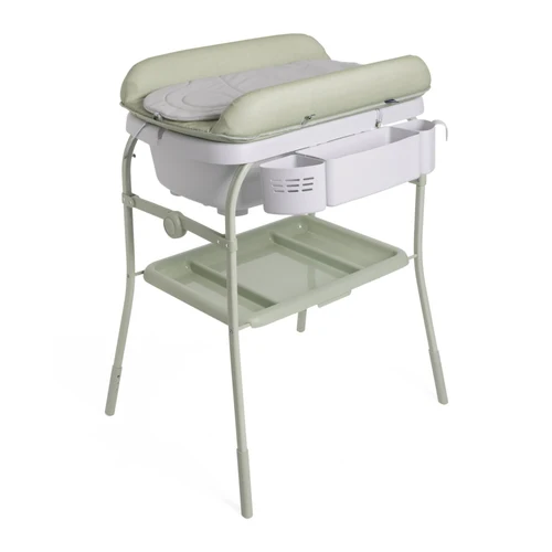 Cadita cu masa de infasat Chicco Cuddle&Bubble Oasis